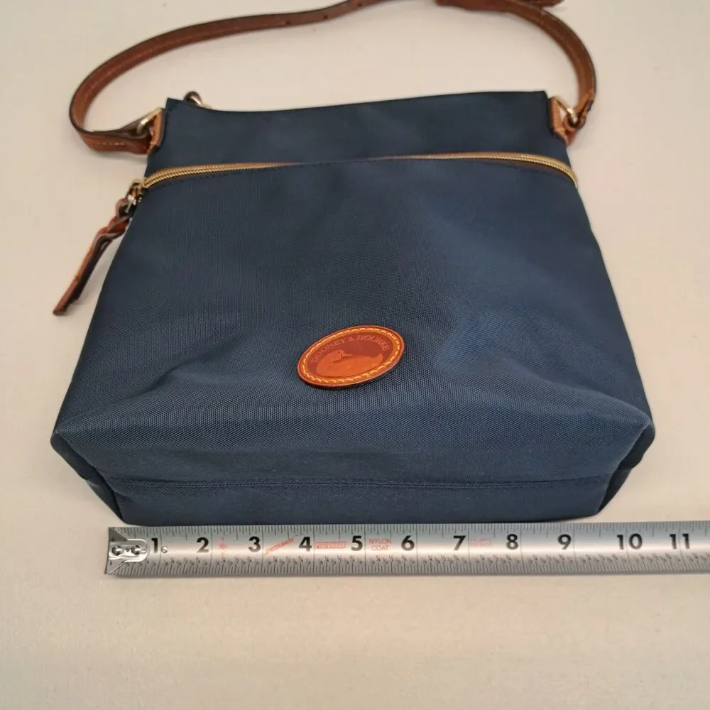 Dooney & Bourke Canvas Shoulder Bag - BLUE - Picture 10 of 16